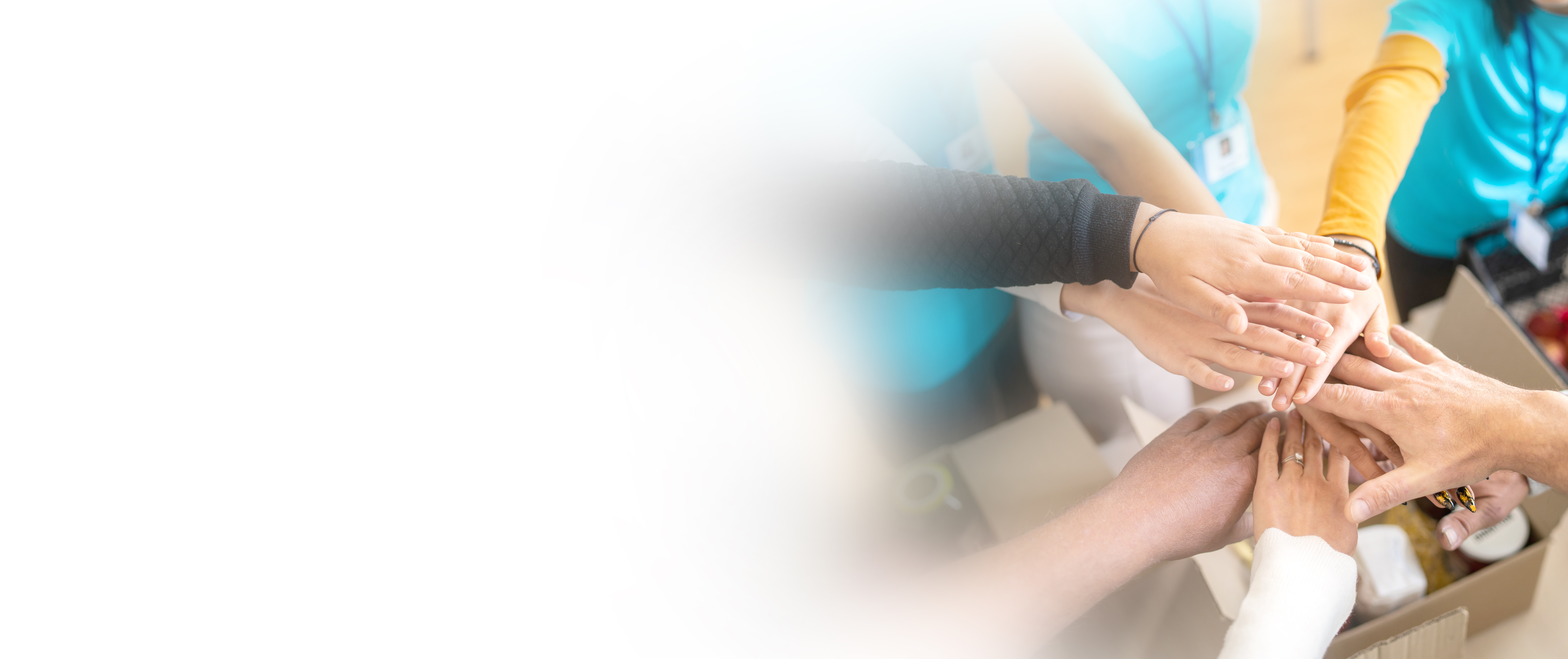 group hands all together